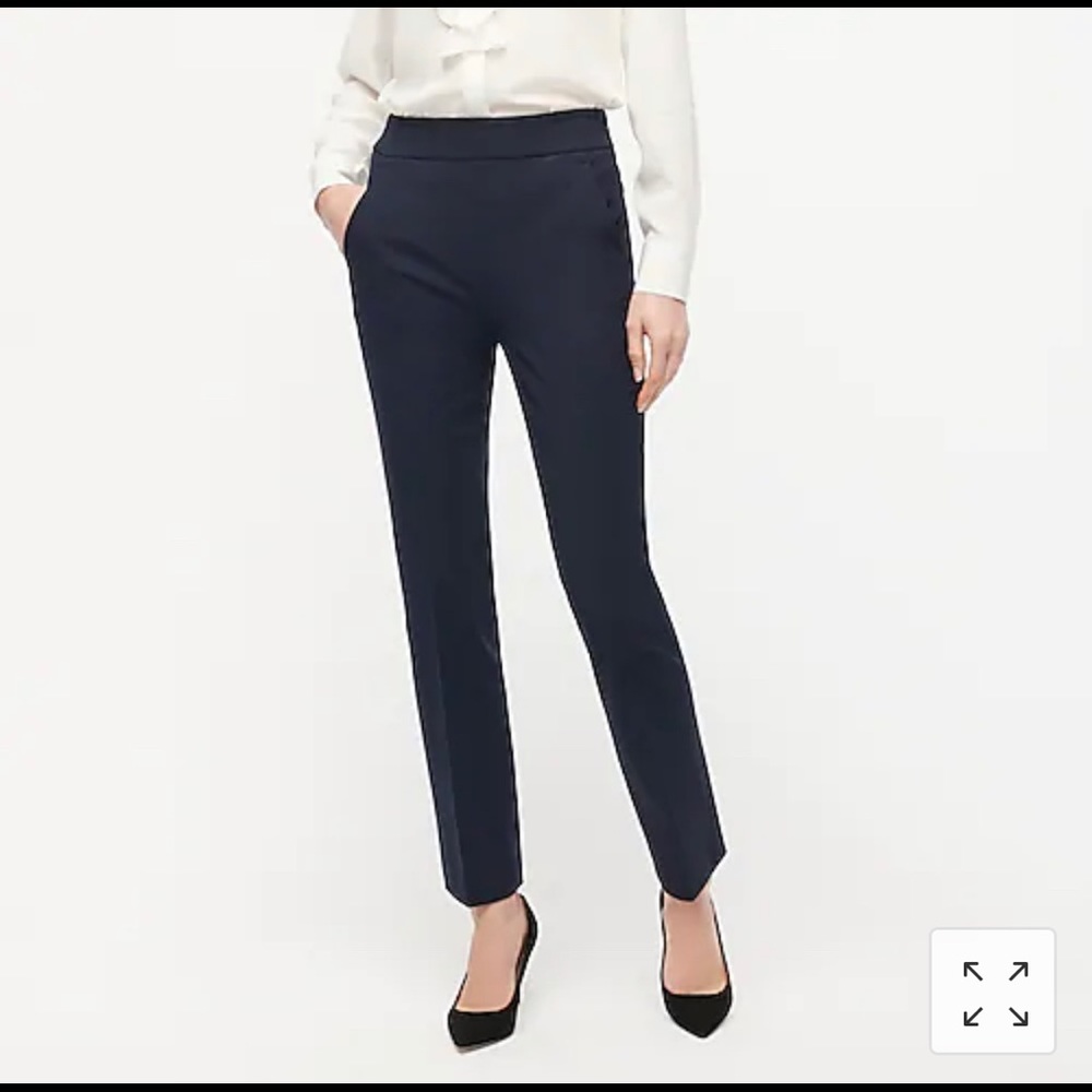 NWT J. Crew Remi pant in bi-stretch cotton